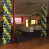 balloon columns for event decoration